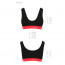 Спортивный топ на широких бретелях Passion PS003 TOP black, size M - [Фото 4]