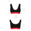 Спортивный топ на широких бретелях Passion PS003 TOP black, size S - [Фото 4]