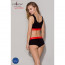 Спортивный топ на широких бретелях Passion PS003 TOP black, size S - [Фото 5]