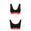 Спортивный топ на широких бретелях Passion PS003 TOP black, size XL - [Фото 4]
