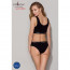 Трусики-слипы из хлопка с эластаном Passion PS004 PANTIES black, size S - [Фото 5]