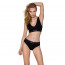 Спортивный топ с широкой резинкой Passion PS004 TOP black, size M - [Фото 2]
