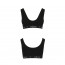 Спортивный топ с широкой резинкой Passion PS004 TOP black, size S - [Фото 3]