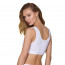 Спортивный топ из эластичного хлопка Passion PS005 TOP white, size L - [Фото 1]