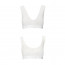 Спортивный топ из эластичного хлопка Passion PS005 TOP white, size L - [Фото 3]