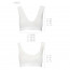 Спортивный топ из эластичного хлопка Passion PS005 TOP white, size M - [Фото 4]