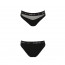 Трусики с прозрачной вставкой Passion PS006 PANTIES black, size L - [Фото 3]
