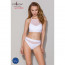 Спортивный топ с прозрачной вставкой Passion PS006 TOP white, size XL - [Фото 2]