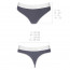 Спортивные трусики-стринги Passion PS007 PANTIES dark grey, size L - [Фото 2]
