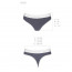 Спортивные трусики-стринги Passion PS007 PANTIES dark grey, size M - [Фото 3]