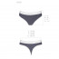 Спортивные трусики-стринги Passion PS007 PANTIES dark grey, size S - [Фото 3]