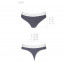 Спортивные трусики-стринги Passion PS007 PANTIES dark grey, size XL - [Фото 3]