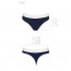 Спортивные трусики-стринги Passion PS007 PANTIES navy blue, size M - [Фото 4]