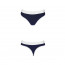 Спортивные трусики-стринги Passion PS007 PANTIES navy blue, size XL - [Фото 3]