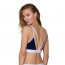 Спортивный топ с двойными бретелями Passion PS007 TOP navy blue, size L - [Фото 1]