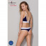 Спортивный топ с двойными бретелями Passion PS007 TOP navy blue, size XL - [Фото 5]