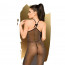 Платье в пол с люрексовой ниткой и стрингами Penthouse - Love on Fire Black M/L - [Фото 1]