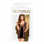 Мини-платье с сюрреалистическим узором Penthouse - Juicy Poison Black S/L - [Фото 2]