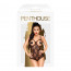 Боди с открытой грудью и спиной Penthouse - Turned On Black M/L - [Фото 2]