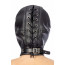Капюшон для БДСМ Fetish Tentation Closed BDSM hood in leatherette - [Фото 1]