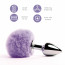 Анальная пробка FeelzToys - Bunny Tails Butt Plug Purple - [Фото 1]