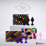 Набор силиконовых анальных пробок FeelzToys - Bibi Butt Plug Set 3 pcs Black - [Фото 4]