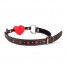 Силиконовый кляп в виде сердца Whipped - Heart Ball Gag - [Фото 1]