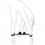 Набор для фиксации Art of Sex - BDSM Straight Line Fixation Simple - [Фото 1]