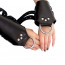 Манжеты для подвеса за руки Kinky Hand Cuffs For Suspension из натуральной кожи, цвет черный - [Фото 5]