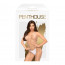 Бодистокинг в крупную сетку Penthouse - Body Search White XL - [Фото 2]