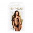 Бодистокинг со шнуровкой и вертикальными швами Penthouse - Drop-dead Tasty Black XL - [Фото 2]