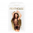 Мини-платье с каплевидным декольте Penthouse - Eye-Catcher Black XL - [Фото 2]