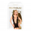 Мини-платье с открытыми бедрами и попкой Penthouse - Flame on the Rock Black XL - [Фото 2]