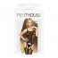 Бодистокинг с силуэтным рисунком и имитацией подвязок Penthouse - Miss Curvy Black XL - [Фото 2]