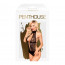 Боди с высоким воротником и глубоким декольте Penthouse - Perfect Lover Black L/XL - [Фото 2]