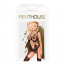 Бодистокинг с сюрреалистичным дизайном Penthouse - Wild virus black XL - [Фото 2]