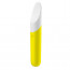 Минивибратор с гибким язычком Satisfyer Ultra Power Bullet 7 Yellow - [Фото 1]