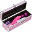 Кейс для хранения секс-игрушек Powerbullet - Lockable Vibrator Case Pink с кодовым замком - [Фото 3]