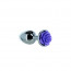 Металлическая анальная пробка Lux Active – Rose Anal Plug – Purple - [Фото 1]