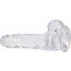 Фаллоимитатор ADDICTION - Crystal Clear Dildo with Balls - 7