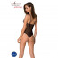 Боди с ажурным лифом Christa Body black L/XL — Passion - [Фото 1]