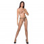 Телесные колготки с открытым доступом Passion TIOPEN 010 beige 1/2 (20 den), контрастная линия - [Фото 2]