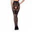 Колготки с открытым доступом Passion TIOPEN 013 black 1/2 (20/40 den), ажурные трусики и подвязки - [Фото 1]