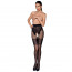 Колготки с открытым доступом Passion TIOPEN 013 black 1/2 (20/40 den), ажурные трусики и подвязки - [Фото 2]