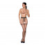 Телесные колготки с открытым доступом Passion TIOPEN 015 beige 1/2 (20 den), двойная резинка - [Фото 2]