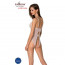 Боди Passion Ursula Body white S/M, с ажурным декором и открытым шагом - [Фото 1]