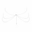 Цепочка для тела Bijoux Indiscrets Magnifique 8 Body Chain - Silver, украшение для тела - [Фото 1]