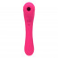 Вибратор и вакуумный клиторальный стимулятор 2-в-1 Alive Quiver Magenta Pink обновленная модель	 - [Фото 1]