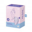 Вакуумный клиторальный стимулятор с вибрацией Satisfyer Pearl Diver Violet - [Фото 3]