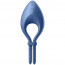 Эекционное кольцо Satisfyer Bullseye Blue - [Фото 1]